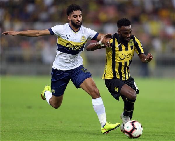 من مباراة سابقة بين الاتحاد والنصر