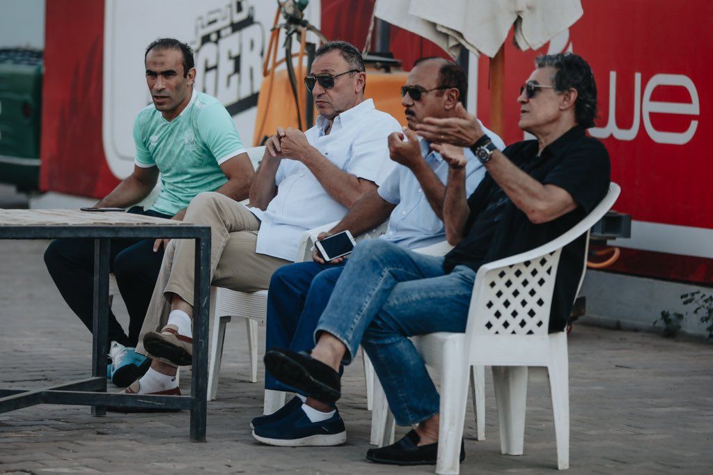 الخطيب ولجنة التخطيط في مران الأهلي