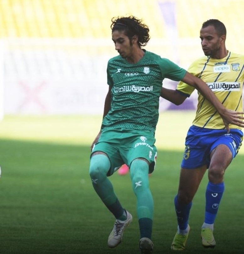 جانب من مباراة طنطا والاتحاد