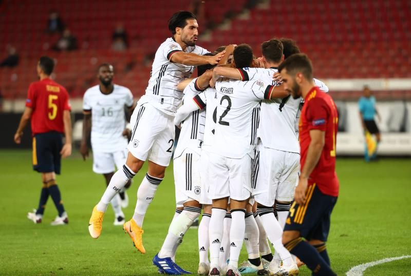 فرحة لاعبي ألمانيا