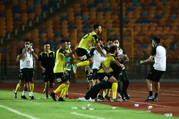 احتفال مدرب وادي دجلة