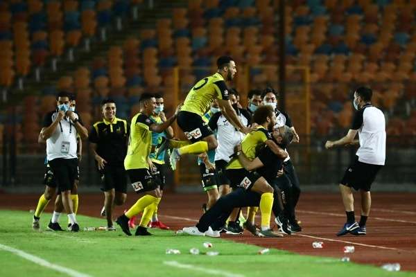 احتفال مدرب وادي دجلة