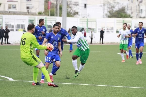 من مباراة الذهاب بين الفريقين