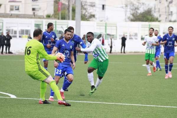 من مباراة الذهاب بين الفريقين