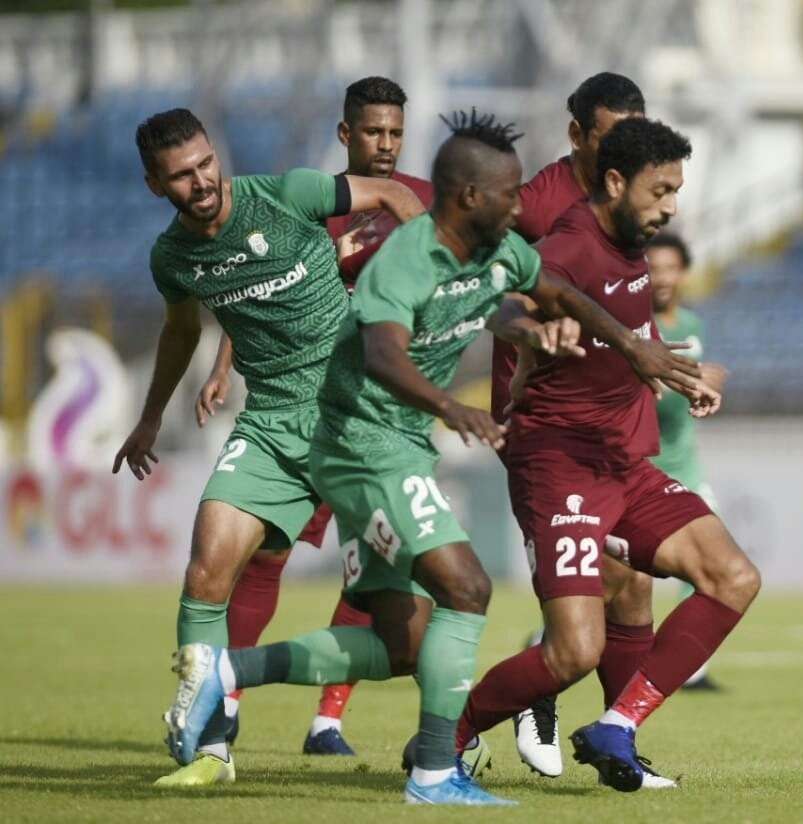 جانب من المباراة