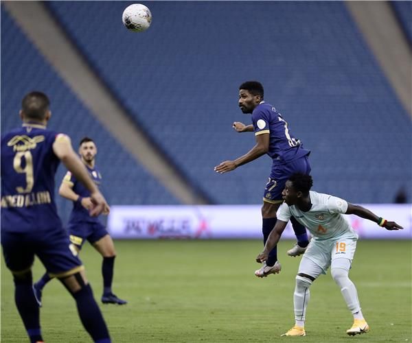 من مباراة سابقة للنصر