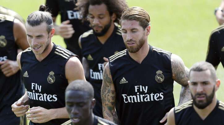 من مران ريال مدريد