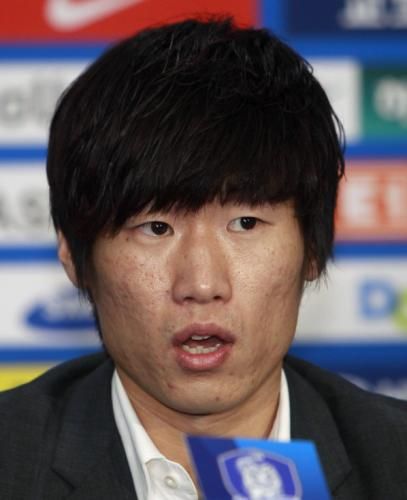 بارك جي سونج في المؤتمر الصحفي