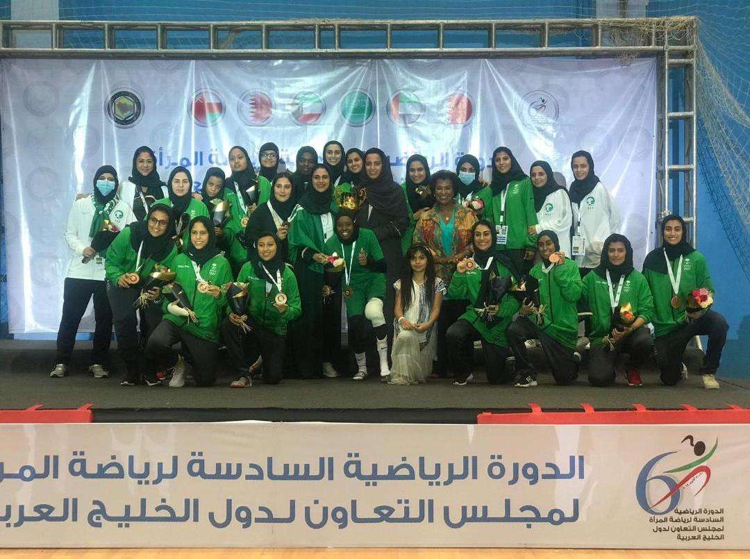 برونزية منتخب السعودية لكرة الصالات (دورة المرأة الخليجية 2019)