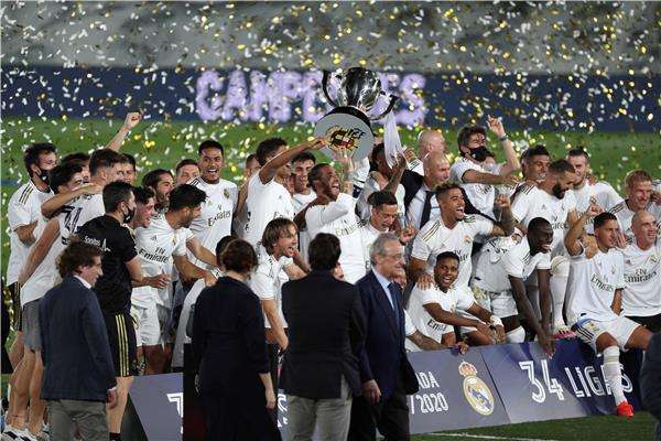 من تتويج ريال مدريد بالليجا