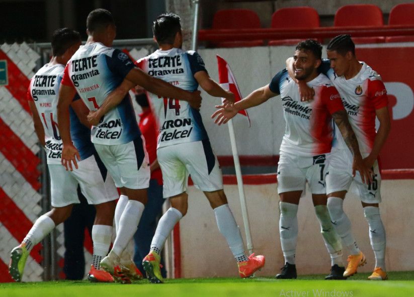 فرحة لاعبي تشيفاس جوادالاخارا