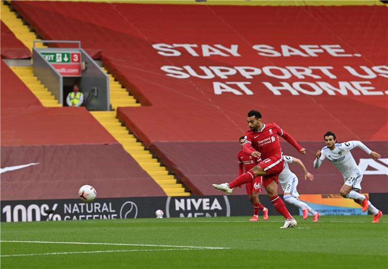 صلاح يسجل الهدف