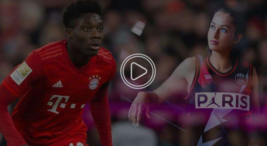 ألفونسو ديفيز وصديقته جوردين هويتيما