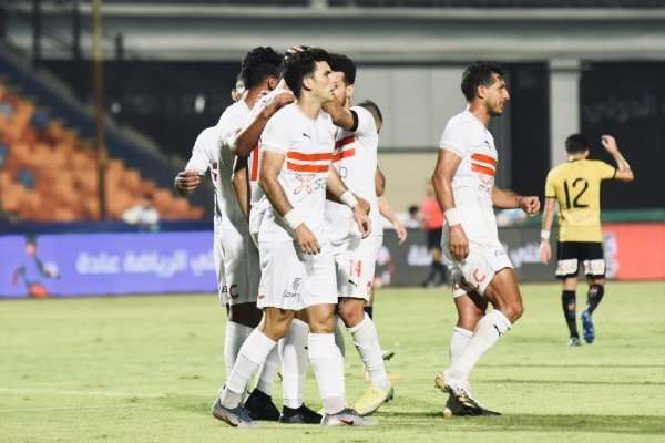 فرحة لاعبي الزمالك