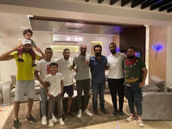 ثلاثي الزمالك مع مؤمن