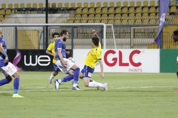 جانب من المباراة