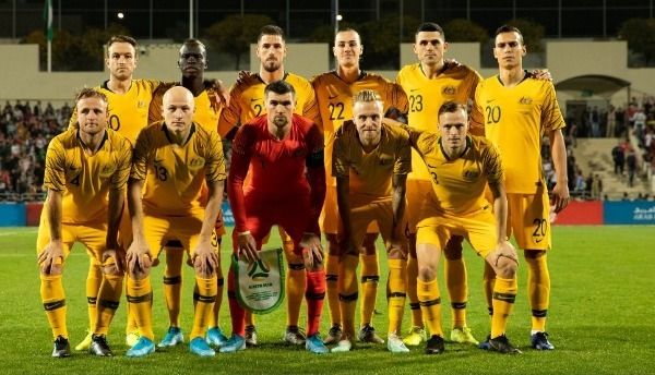 لاعبو المنتخب الأسترالي