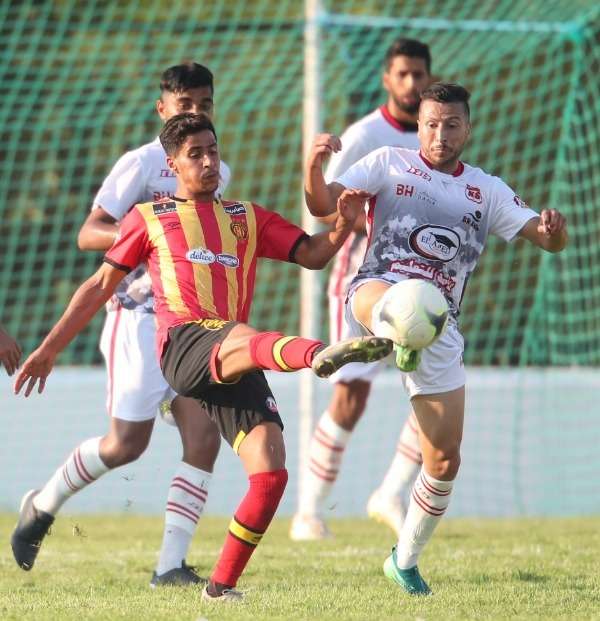 لقطة من المباراة