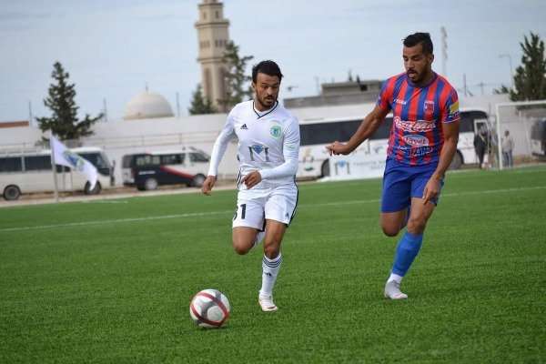 لقطة من المباراة