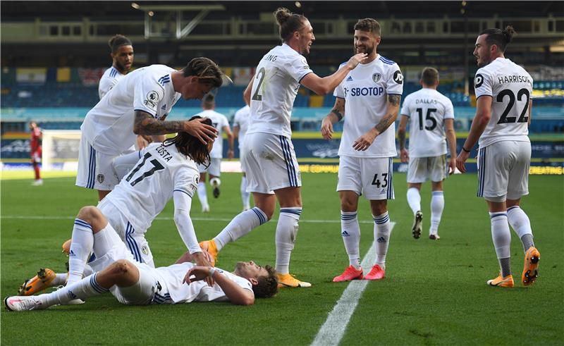 لاعبو ليدز يونايتد