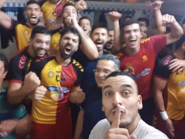 فرحة لاعبي الترجي  