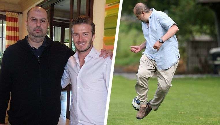 الأمير عبد الله بن مساعد مع بيكهام