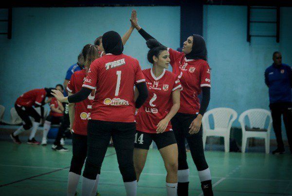 لاعبات الأهلي 