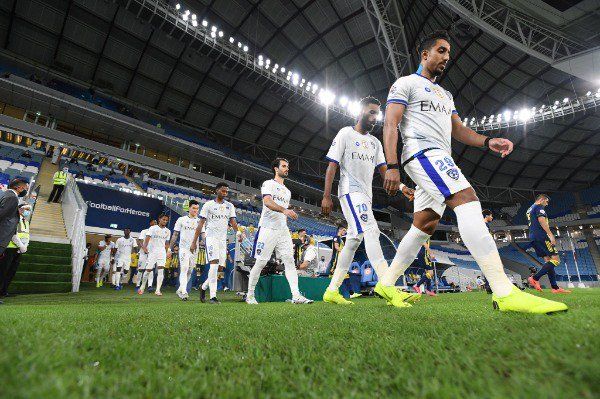 لاعبو الهلال السعودي