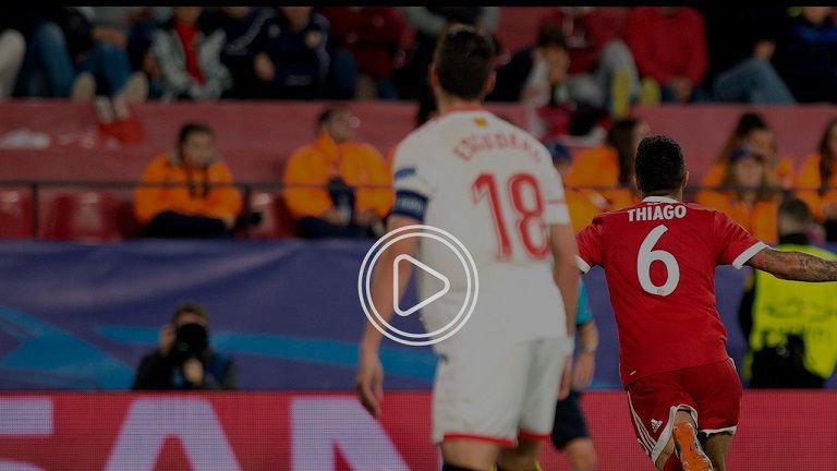 من انتصار البايرن على اشبيلية