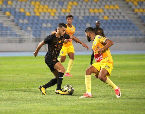 من مباراة اتحاد طنجة والزمامرة