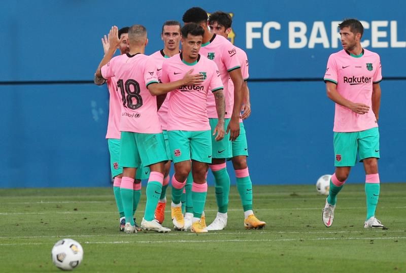 لاعبو برشلونة