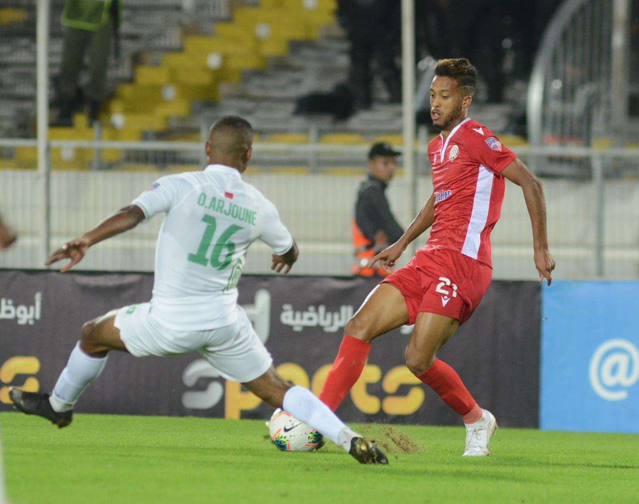 من مباراة سابقة بين الفريقين