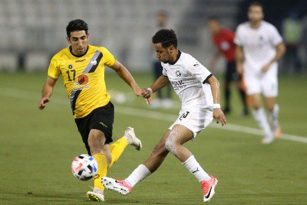 لقطة من المباراة