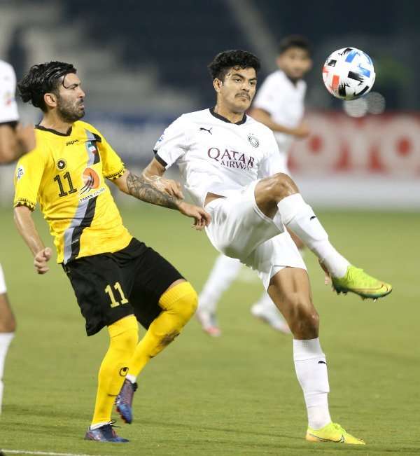 من المباراة