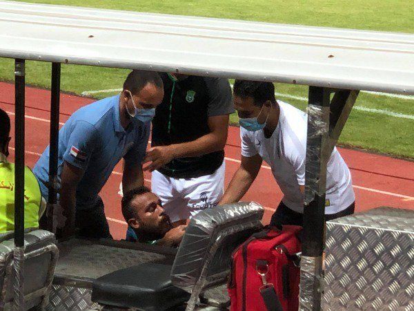 الصباحي بعد إصابته