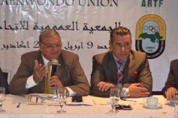 الفولي "يسارا" وإلى جانبه حازم النعيمات