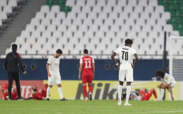 خيبة أمل لاعبي السد