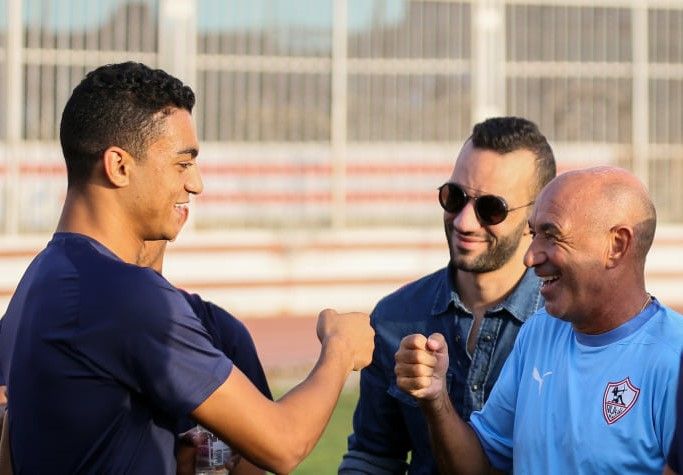 باتشيكو مع مصطفى محمد 