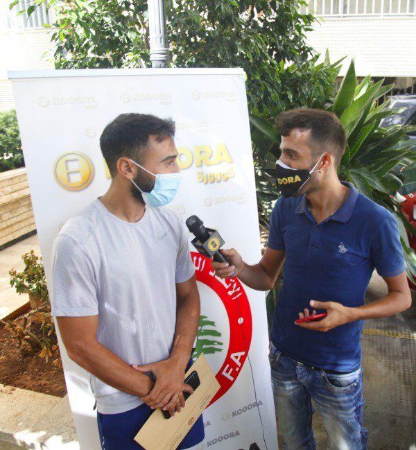 مطر مع مراسل كووورة 