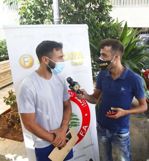 مطر مع مراسل كووورة