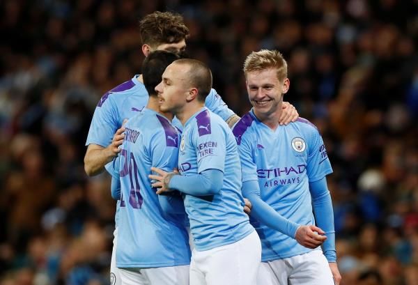 لاعبو مانشستر سيتي