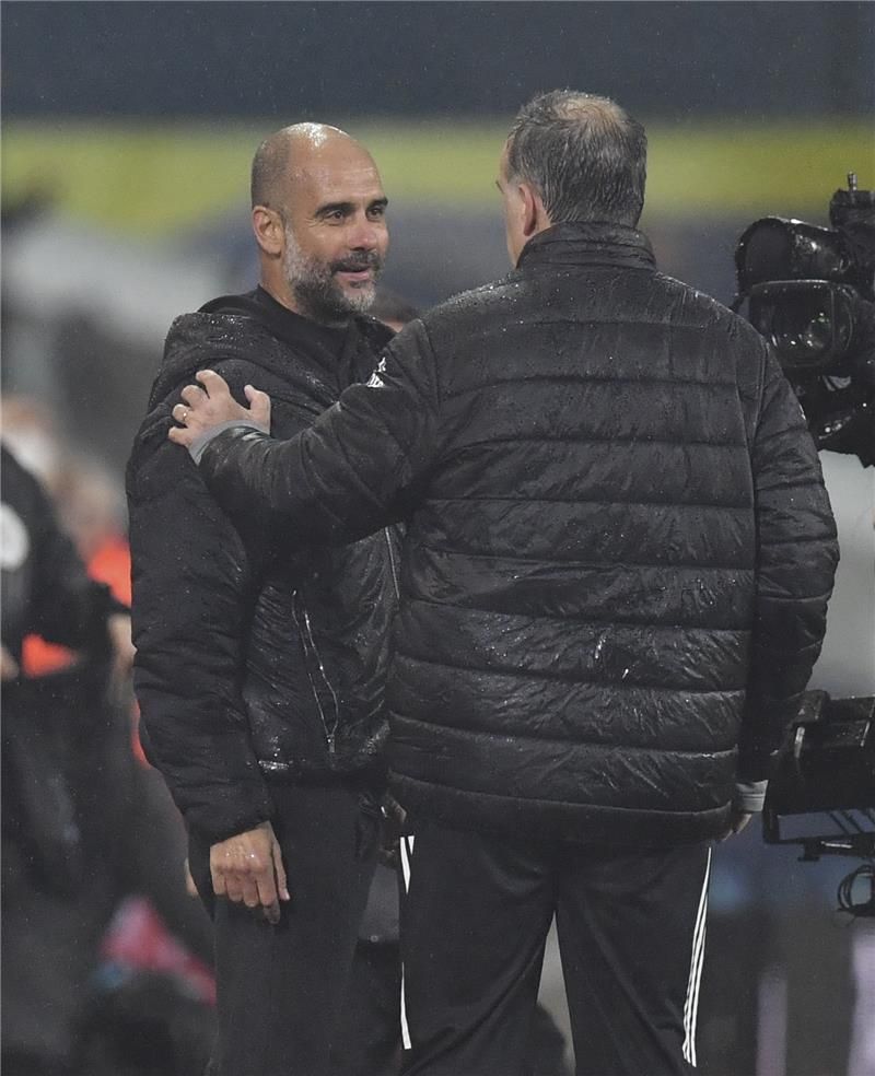 بيب جوارديولا ومارسيلو بيلسا