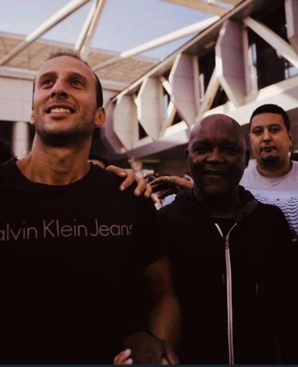 أمير توفيق وبيتسو موسيماني    