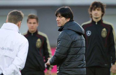 من تدريبات المنتخب الألماني 