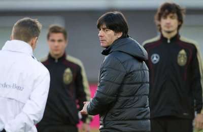 من تدريبات المنتخب الألماني 