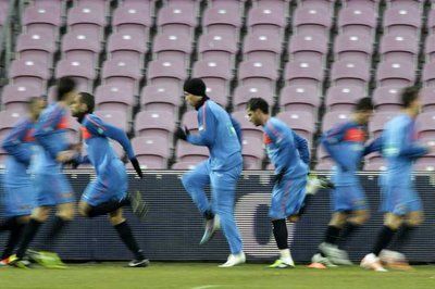 من تدريبات المنتخب البرتغالي 