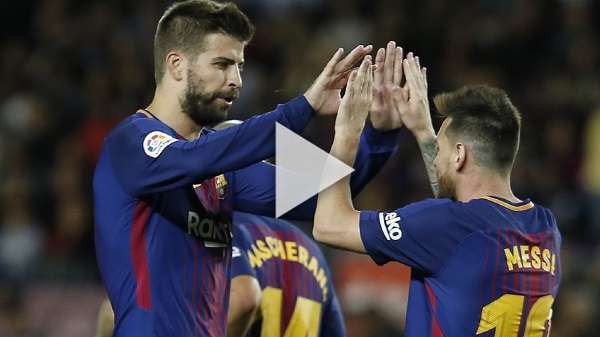 ميسي وبيكيه