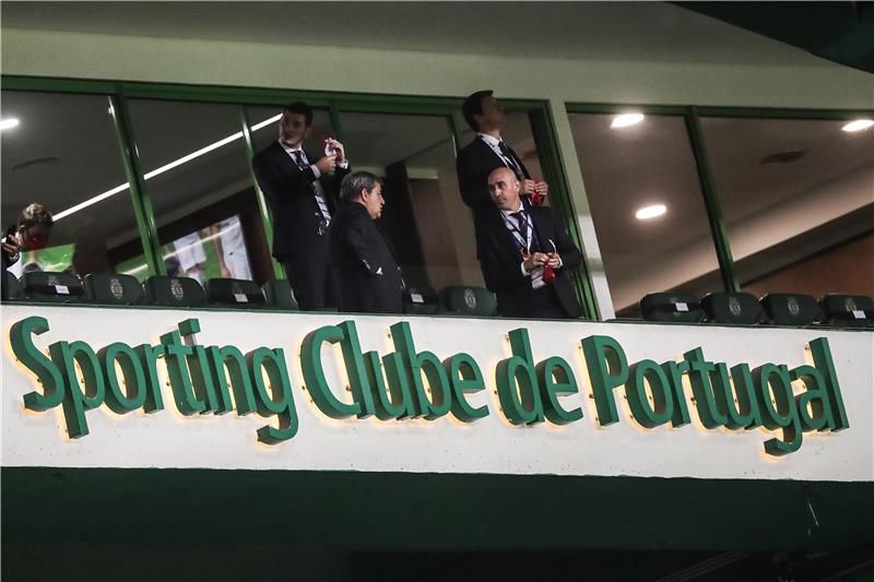 روبياليس خلال تواجده في لقاء البرتغال وإسبانيا 