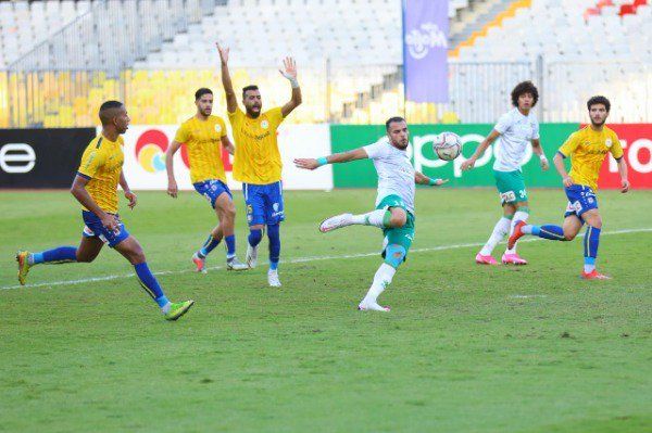 أحمد جمعة يسجل هدفه بالإسماعيلي