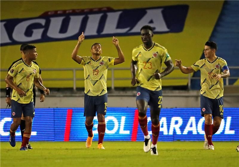  لويس مورييل مع منتخب كولومبيا 